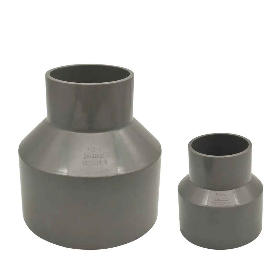 Chinese Suppliers High Quality PVC Pipe Fittings-Pn10 Standard Plastic Pipe Fitting Reducer for Industrial Use