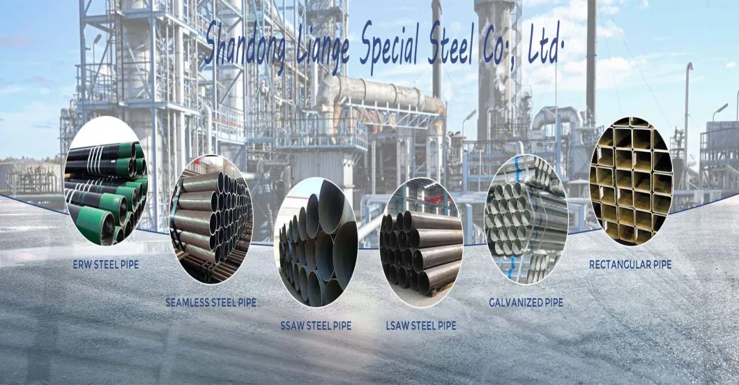 En10210 En10219 S355j0h S355j2h ASTM A500 A36 Square Steel Pipe/Rectangular Steel Pipe/Rhs/Shs/Seamless Steel Galvanized Pipe