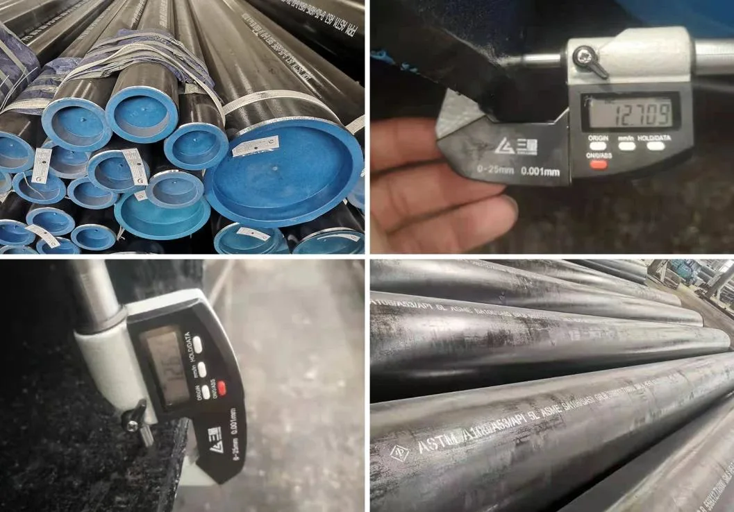 High Presssure Ms CS Seamless Tube Price API 5L ASTM A106 Seamless Carbon Steel Pipe