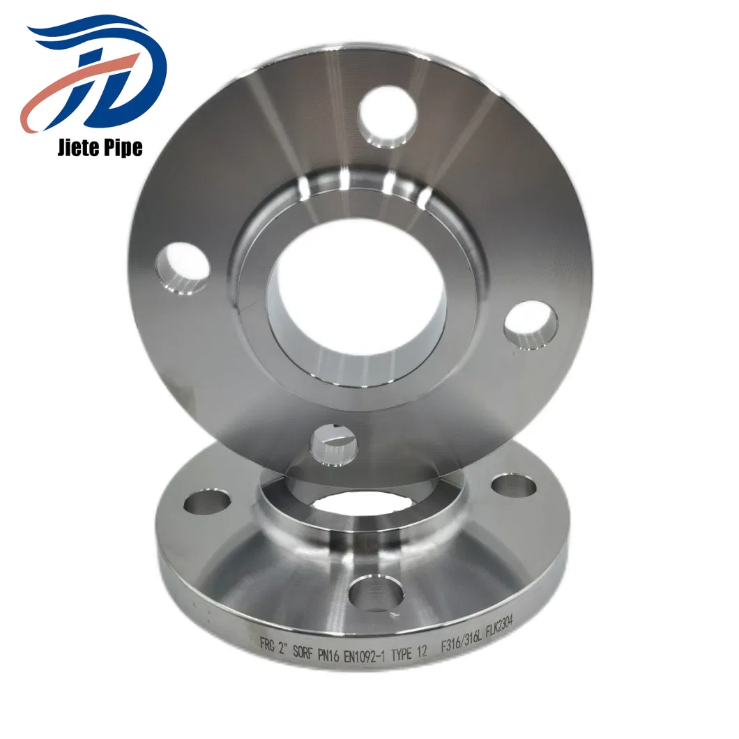 Flange BS/ASME/ANSI/DIN/En Standard Carbon Steel/Stainless Steel/Alloy Steel Forged304/304L/316 Wn/So/Threated/Plate/Socket/Blind Flange FF/FM/M/RF/T&G/Rj