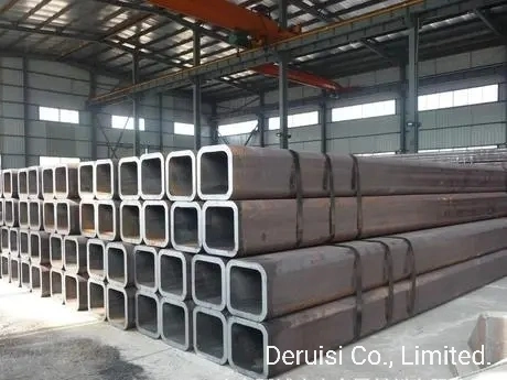 Square Rectangular Seamless Carbon Steel Pipe Tube ERW SSAW LSAW ASTM A106/API 5L Gr. B Sch40 Sch80