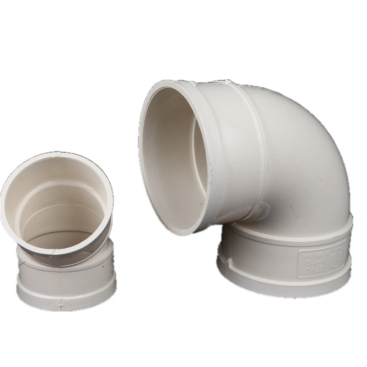 PVC Compression Drainage Pipe Fittings, Compression Drainage Elbows