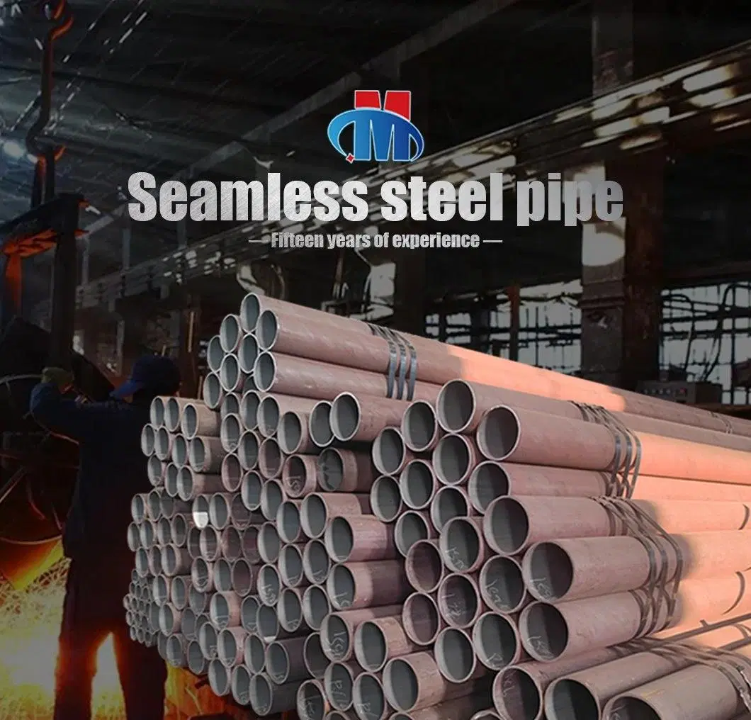 ASTM A106/A53 20# Round Q235/Standard Factory High-Quality Steel Mild Steel Pipes, Hot-Rolled Seamless Ms Carbon Steel Pipes/ Fluid Fire Boiler Pipe