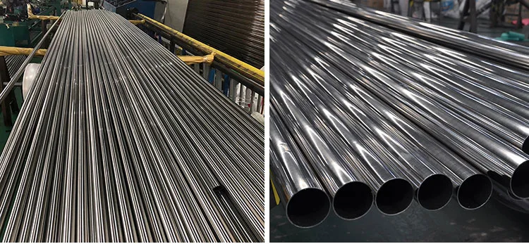 Stainless Steel Tube 201 202 304 304L 309S 310S 316 316L 321 430 904L Hairline Polished Round /Rectangular/Square Weld Stainless Steel Pipe