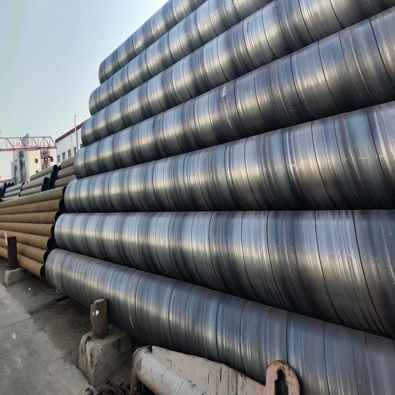 ASTM A53 API 5L Grade B Sch40 2 Inch Beveled Ends ERW Straight Seam Welded Steel Pipe