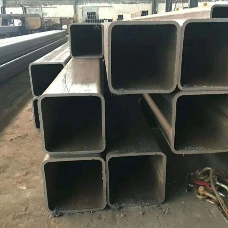 China Factory 10# 20# Mild Steel Profiles Rectangular Square Steel Pipe