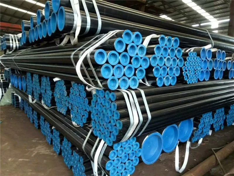 ASTM A106 / A53 API Round Black Seamless Carbon Steel Pipe and Tube