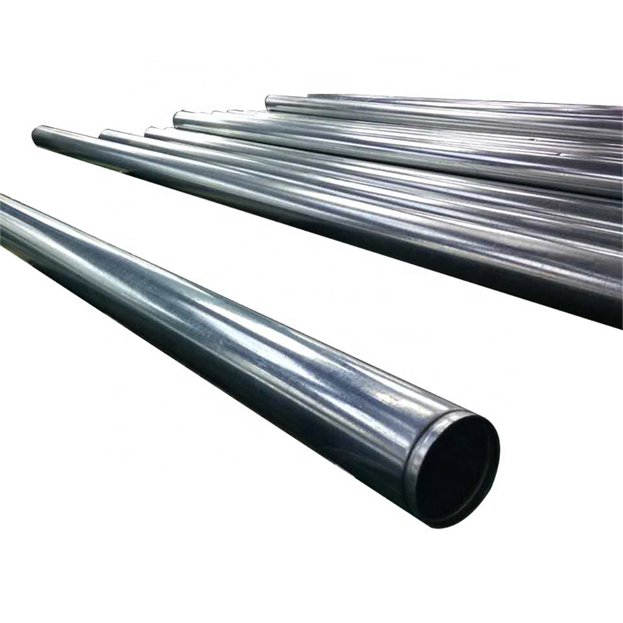 Q235B Galvanized Tube Dx51d+Z Gi Steel Round Pre Galvanized ASTM A252 Hot-DIP Galvanized Steel Pipe for Greenhouse Frame