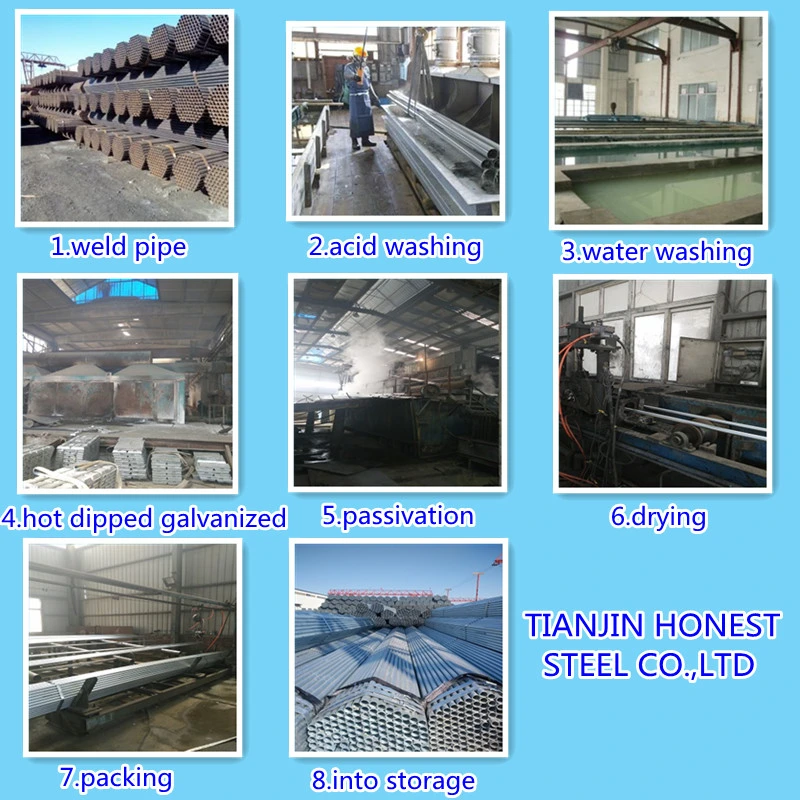 Weight of Ms 141.3mm Welded ERW Pre Galvanized Cost of Schedule 40 Steel Pipe