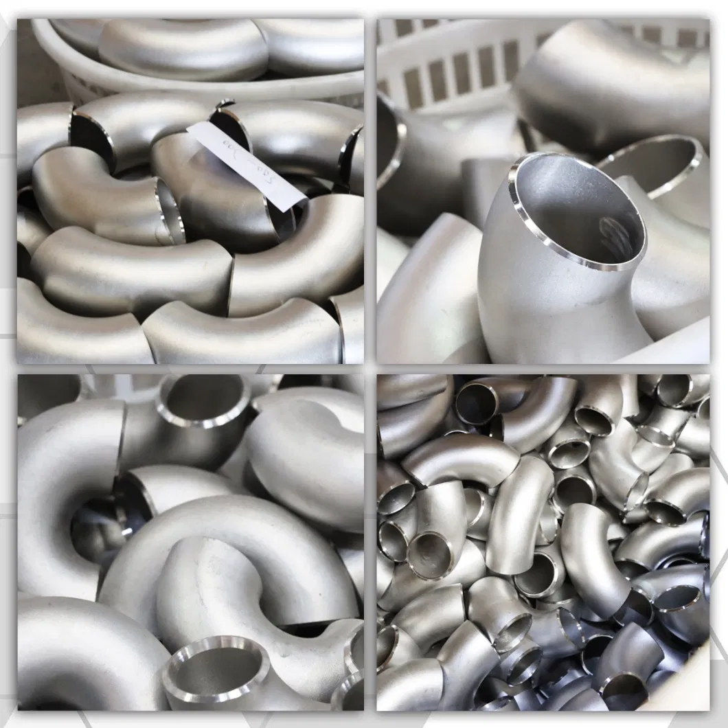 Stainless Steel JIS B2312 Sch10 6*4 Forged Bend Pipe Fittings Used in Pipeline Transportation