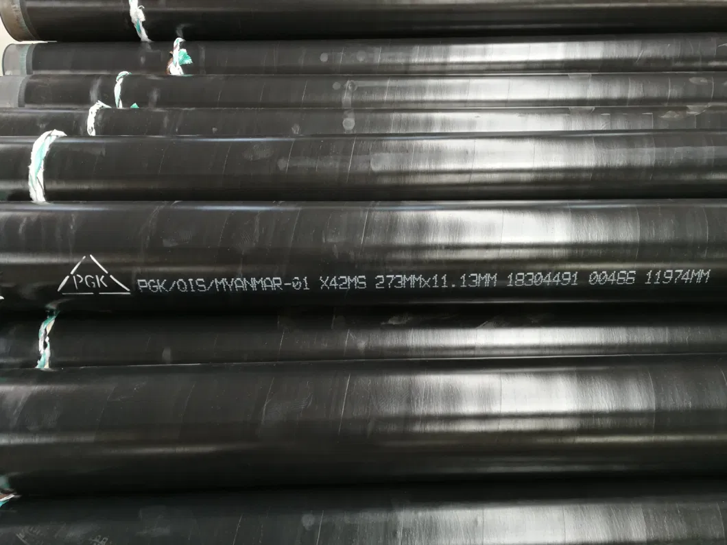 API 5L Gr. B 3lpe Coating Seamless/ERW/LSAW Steel Pipe Anti-Corrosion Coating Steel Pipe