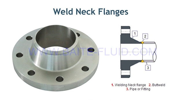 DIN En1092-1 Dn80 Pn100 Alloy Steel Wn Weld Neck Flange (1.7335, 13CrMo4-5, 15CrMo)