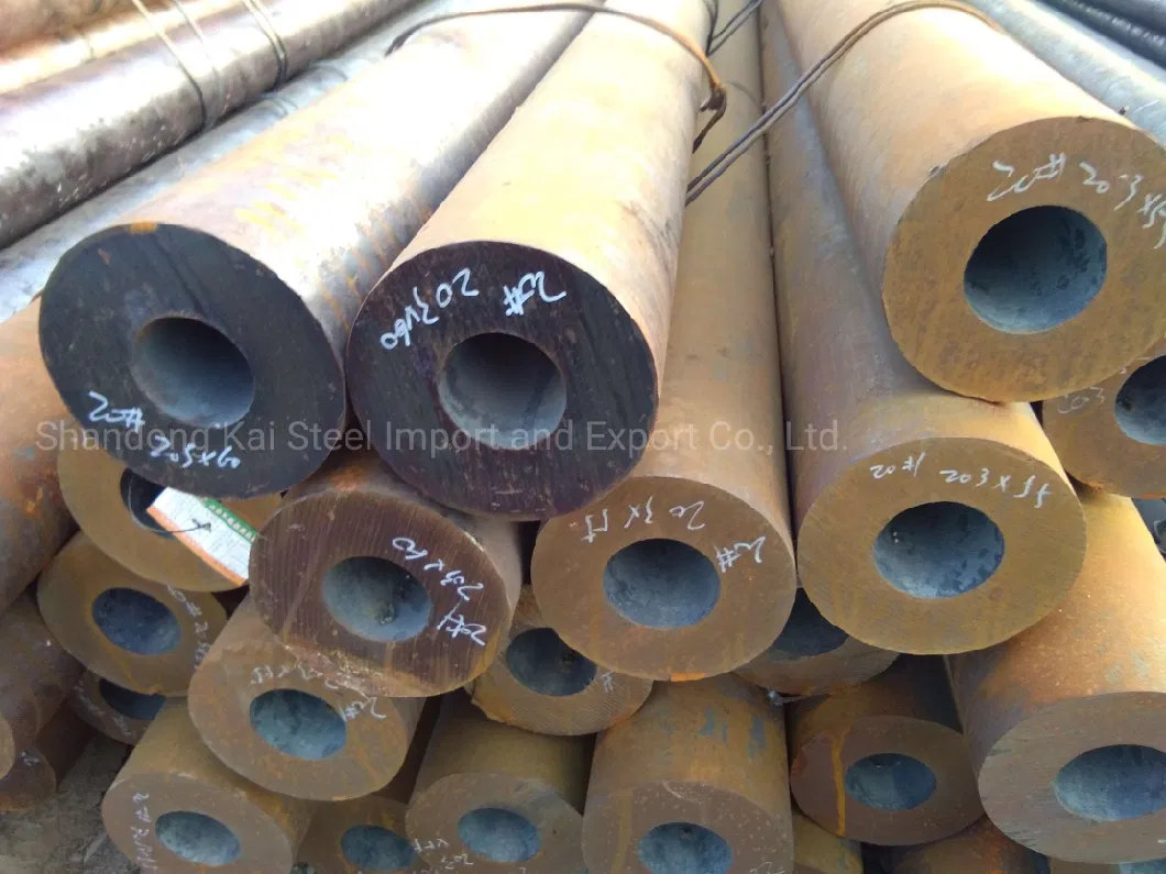 Mild Carbon Steel Tube ASTM S355j2h Q345 A36 S235jr Ss400 Steel Round Seamless Welded Stee Pipe