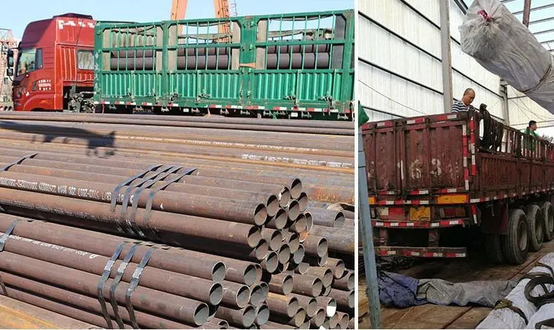 ASTM A106b/A53b A36 Q195 Q235 Q335 Q345b 20# 45# Apl 5L Sch40 24 32 42 Mild Ms ERW Round Welded Seamless Tube Carbon Steel Pipe