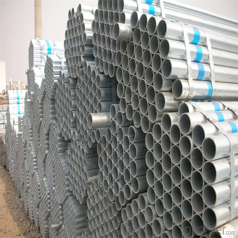 Hot DIP Galvanized/Pre Galvanized/Galvanized Pipe/Gi/Round Pipe/ERW Steel Pipe/BS1387/ASTM/1.5&quot;/2&quot;/Galvanized Greenhouse Pipe/Galvanized Steel Pipe