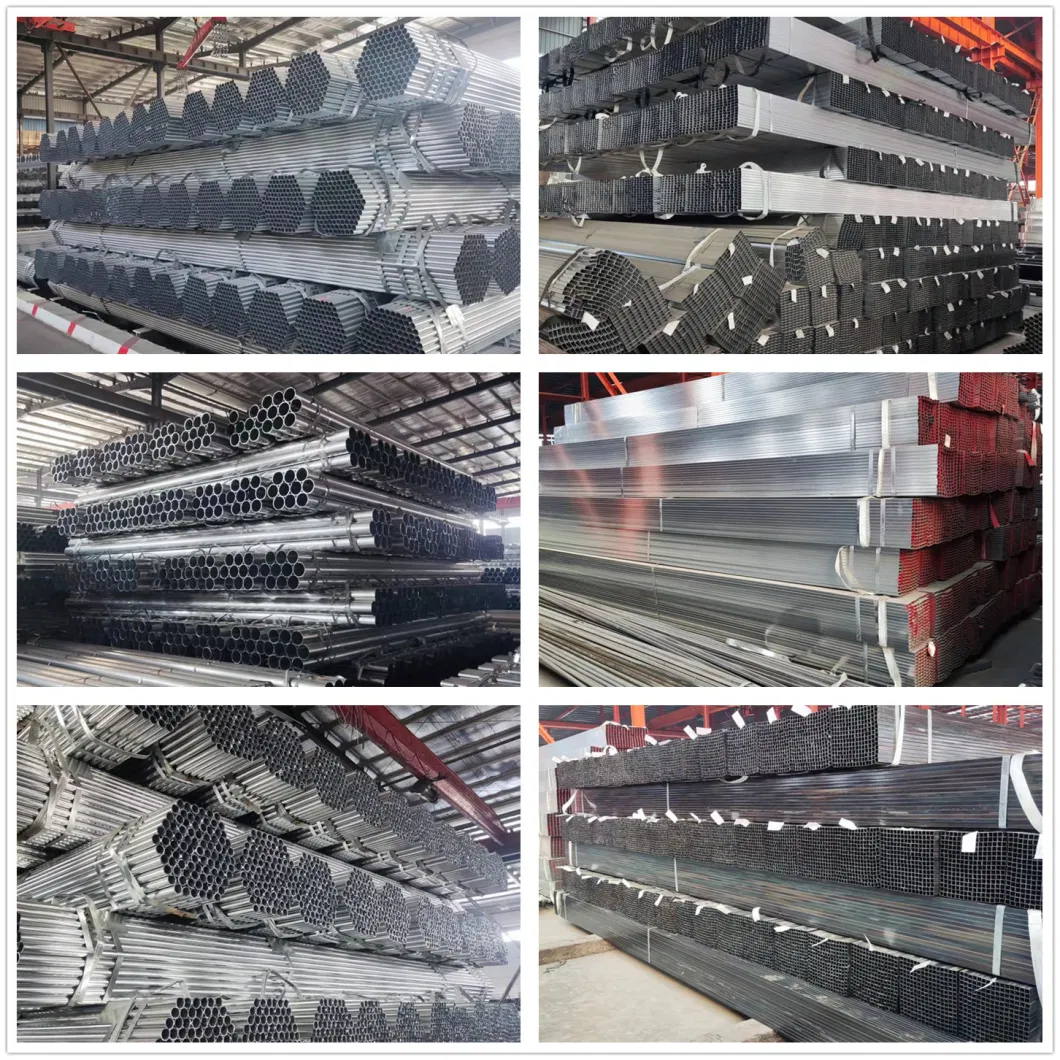 Best Quality 40X40/Galvanized/Q235/BS1387/Square/Rectangular/Rhs/Shs/Decoration/Building/Fence/Pre Galvanized Steel Pipe