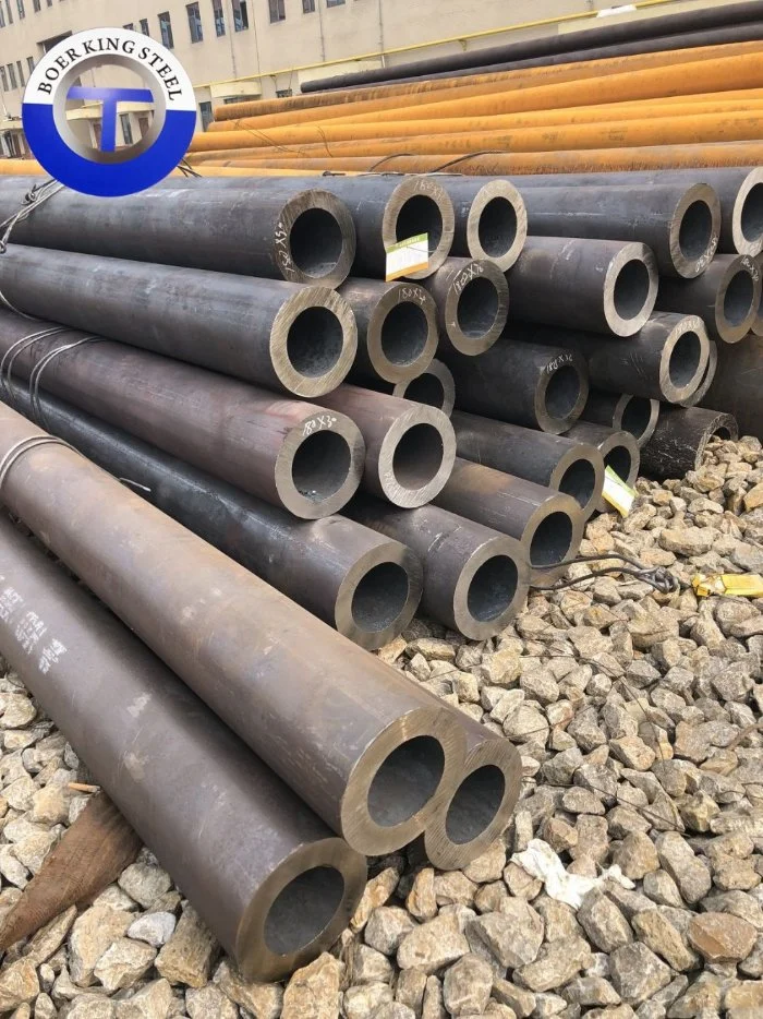 DIN1629 St 52.0 St52.4 Heavy Wall Thickness Alloy Seamless Pipe