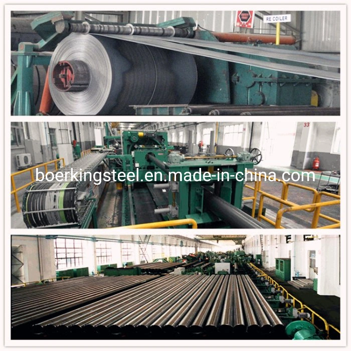 San S719/En10210/En10219/API 5L ERW/Hfw/Hfi Welded Steel Pipe