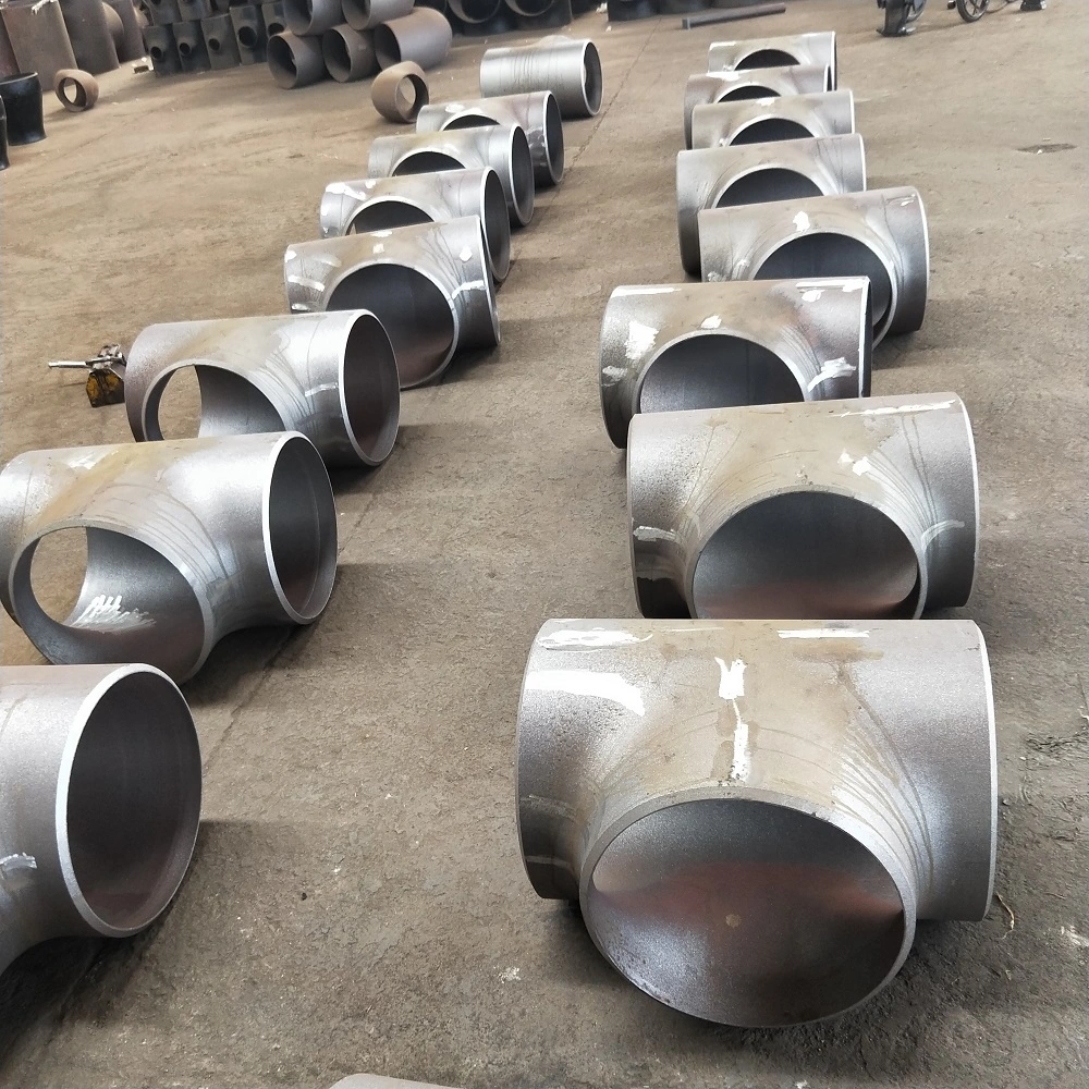 Thermofusion HDPE Equal Mild ASME B16.9 Wpb Reducing Seamless Forged Carbon Steel Butt-Welding Pipe Fitting Straight Reducer Tee