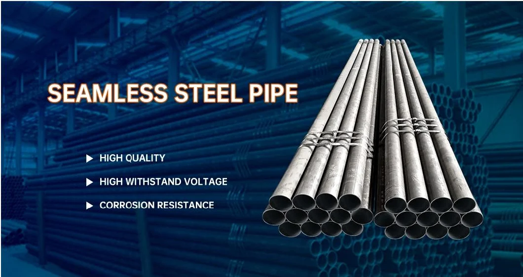 ASTM A106 A53 DIN 17175 St45 St52 Carbon Seamless Steel Pipe/Tube
