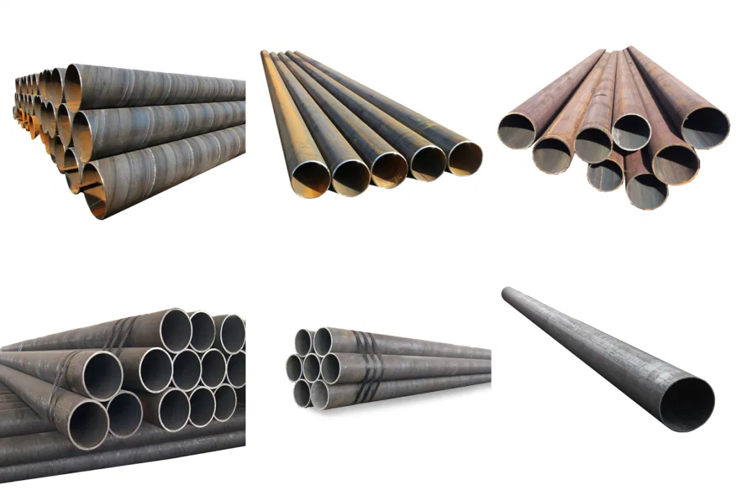 China Carbon Steel Seamless LSAW ERW API 5CT X52 X60 ASTM A106b/ API5l/ API5CT A333 Gr6 Hot Dipped Stainless Galvanized Ms Iron Alloy Mild Carbon Steel Pipe