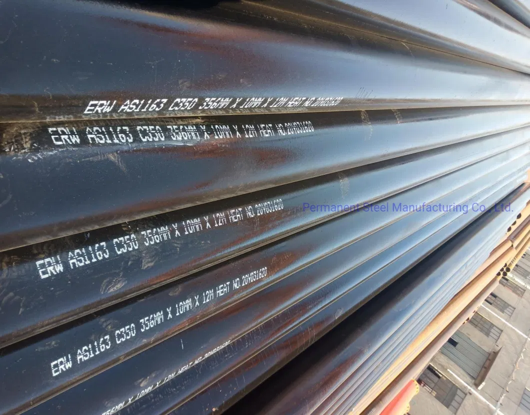 PMC Factory ERW Pipe Carbon Steel Pipe API 5L ASTM A53 ASTM A252 ERW Welded Pipe