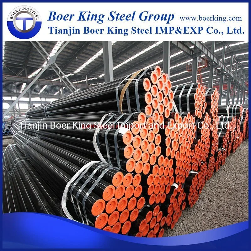 High Quality Ms CS A106 A53 API5l Gr. B A179 A192 St52 Carbon Seamless Steel Pipe for Oil and Gas