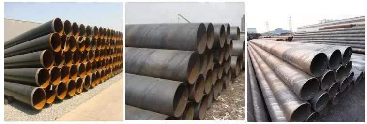 China Wholesale Welded Pipes ASTM A252 Gr3 Spiral Steel Pipe