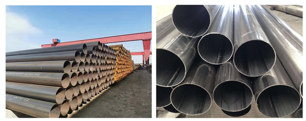 ASTM A36 A252 Welded Tube Cold Rolled ERW Steel Pipe