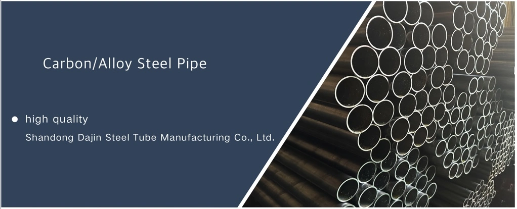 ASTM DIN JIS Standard Cold Drawn/Cold Rolling/Hot Rolling Precision Seamless Carbon Alloy Steel Pipe for Building Materials Gas and Oil Pipelines