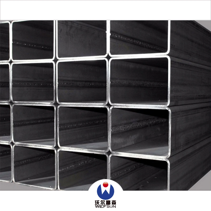 Mild Carbon Weld Black Steel Square / Round / Rectangular Tube / Pipe