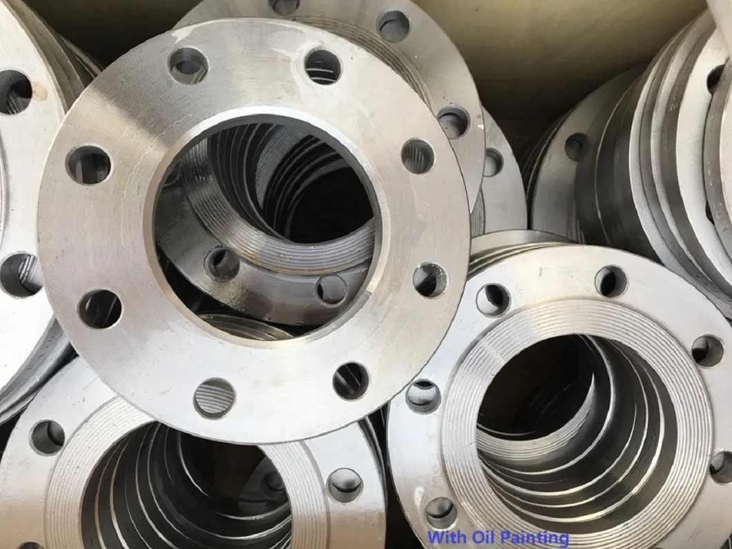 Casting Flanges ANSI 150lbs and Pn16 Carbon Carbon Steel and Stainless Steel Slip on Flange