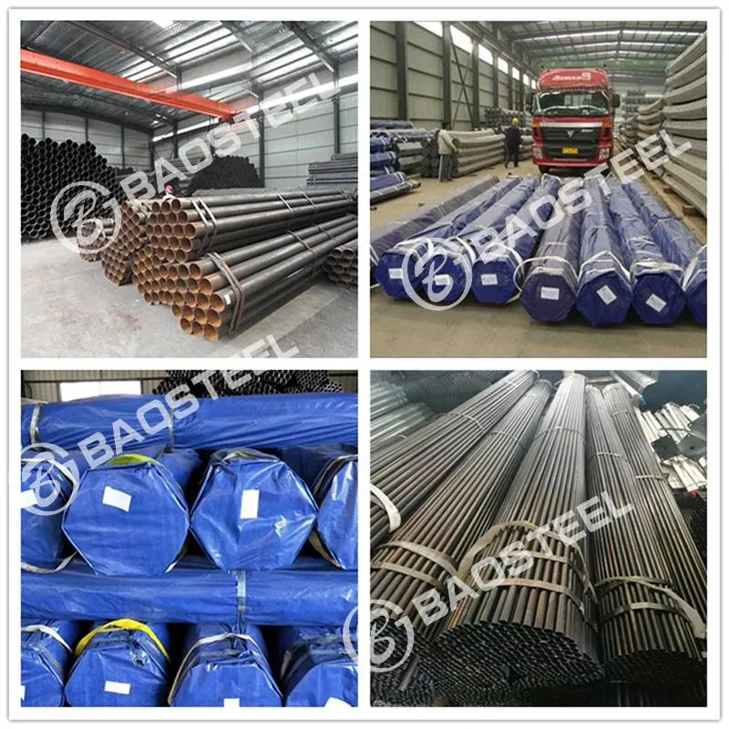 ASTM A36, A106, A179 Ms Cold Rolled Seamless Carbon Thick Wall Steel Pipe Carbon Steel Round Tube