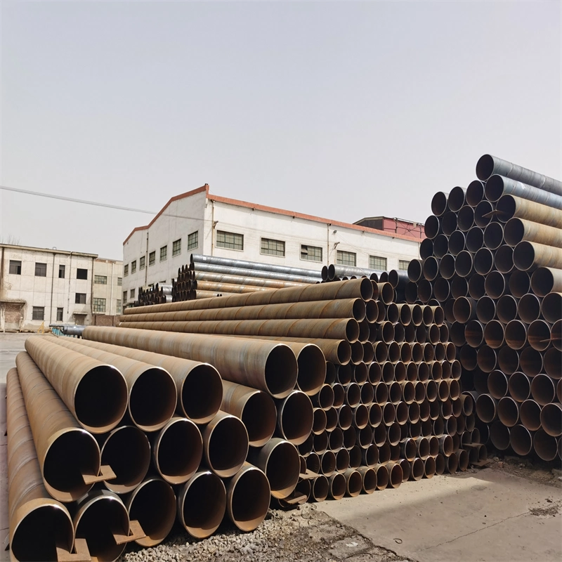 Pipe Factory Carbon Steel Seamedtube Big Size Hollow Section SSAW Steel Pipe Spiral Welded Steel Pipe to Water Oil and Gas Pipeline Spiral Pipe