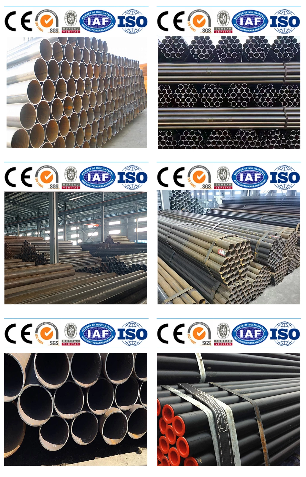 China Manufacture Supply API 5L X65 20 Inch SSAW Weld Carbon Steel Pipe