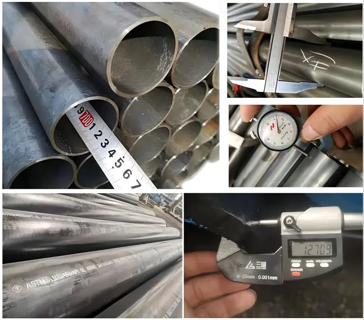 Steel Pipe Suppliers API 5L ASTM A106 A53 Q195 Q215 Q235B 1045 Sch40 Sch80 Hot Rolled Welded or Seamless Carbon Steel Pipe Ms CS Seamless Pipe Tube Price