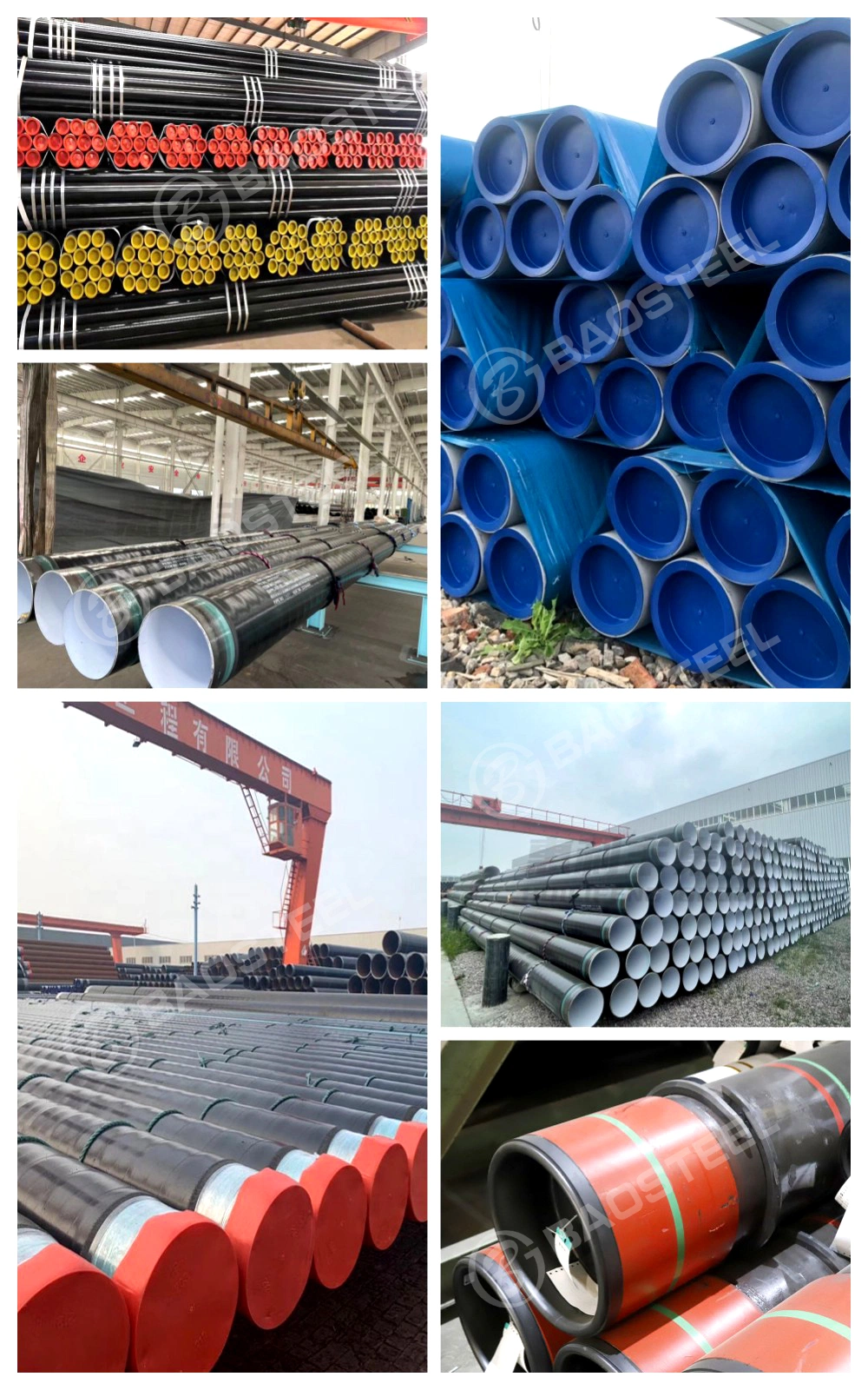 St33 St35 St37 Carbon Steel Pipe Galvanized/Colour Coated Carbon Steel Seamless Round Tube