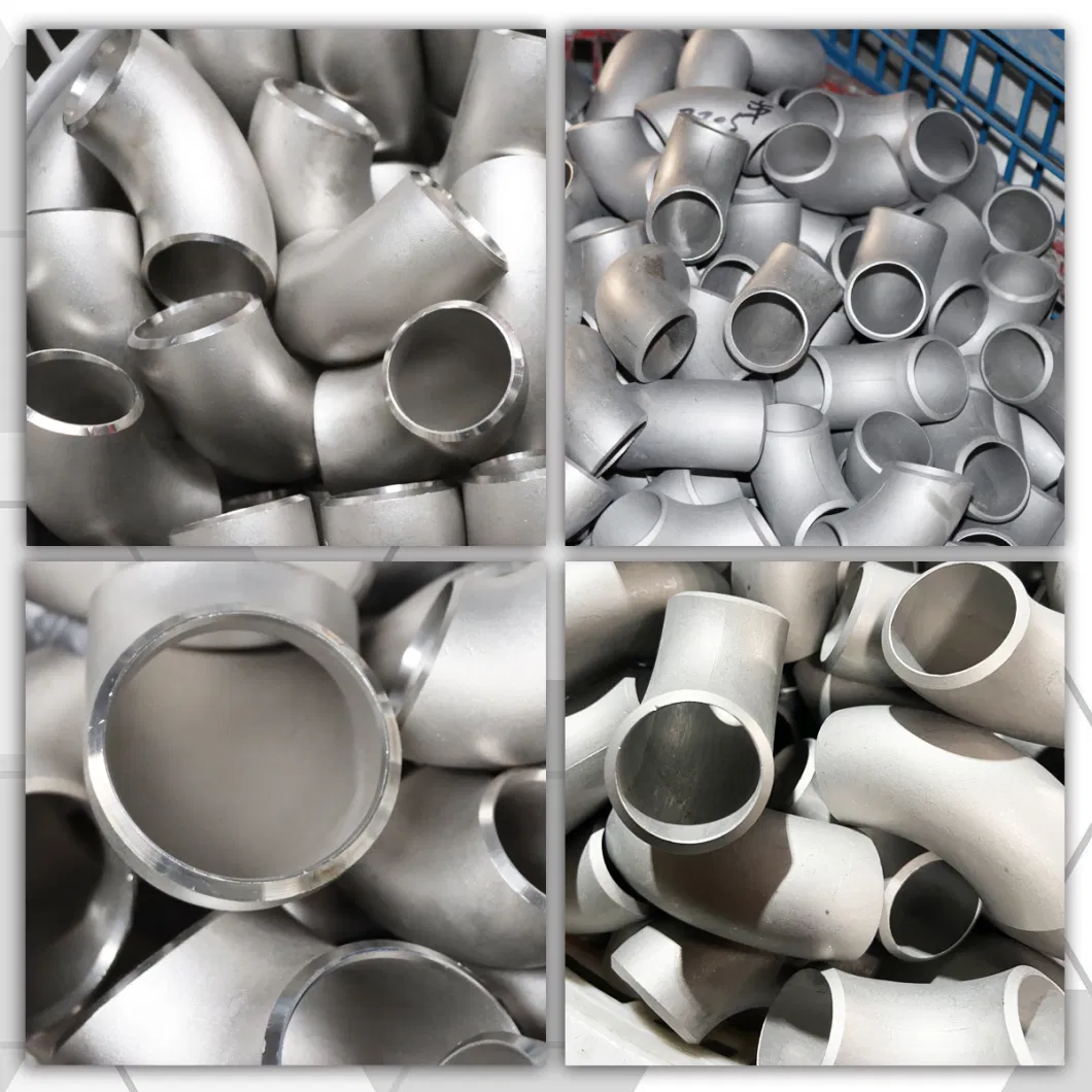 Stainless Steel JIS B2312 Sch10 6*4 Forged Bend Pipe Fittings Used in Pipeline Transportation