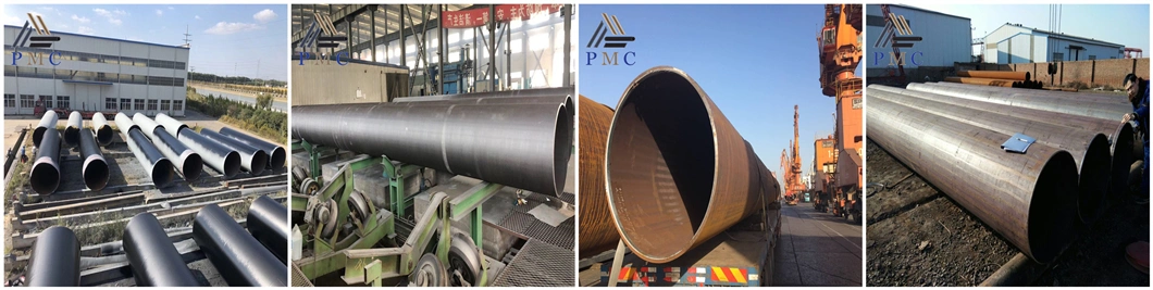 Carbon Steel SSAW LSAW ERW Hfw Pipe for Pilling Welded Seam Steel Pipeline LSAW Carbon Steel