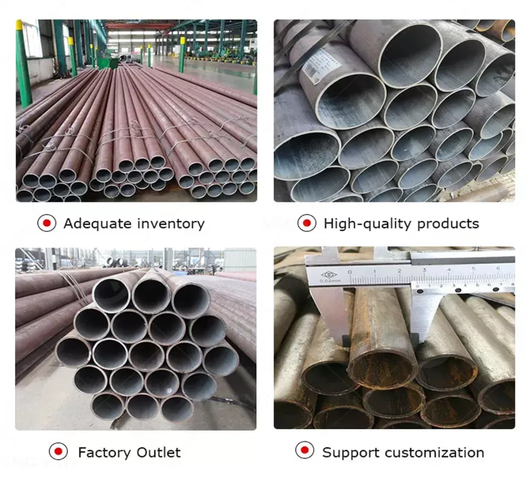 ASTM A36 A252 Welded Tube Cold Rolled ERW Steel Pipe