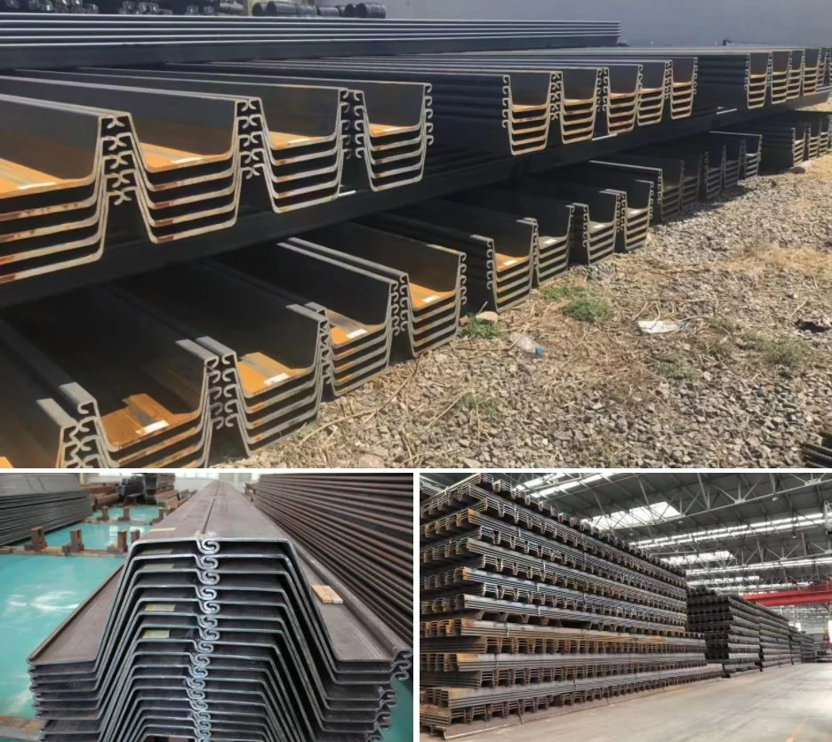 Supply Z Type U-Shaped Steel Sheet Pile Steel Pipe Pile