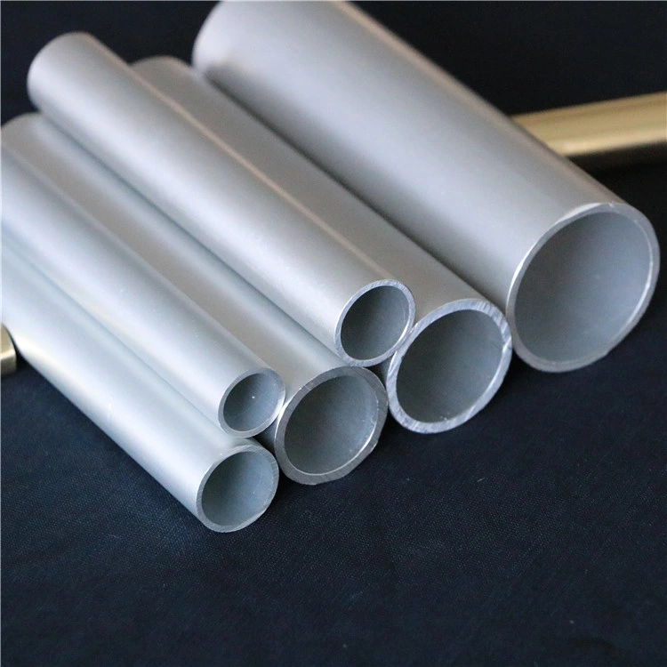 Color Anodized Aluminium Extrusion Round/Square/Oval Extruded Tube/Tubing/Pipe/Piping