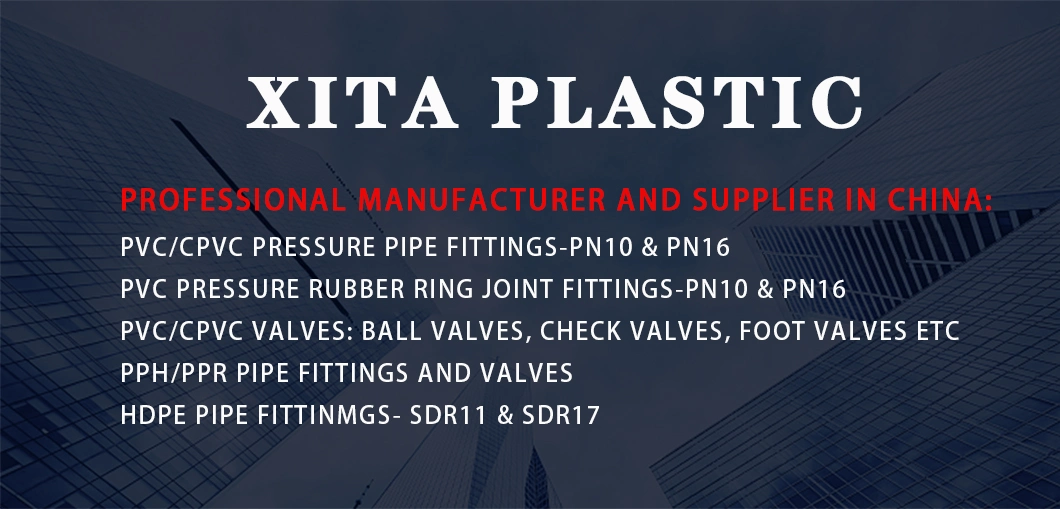 Chinese Suppliers High Quality PVC Pipe Fittings-Pn10 Standard Plastic Pipe Fitting Reducer for Industrial Use