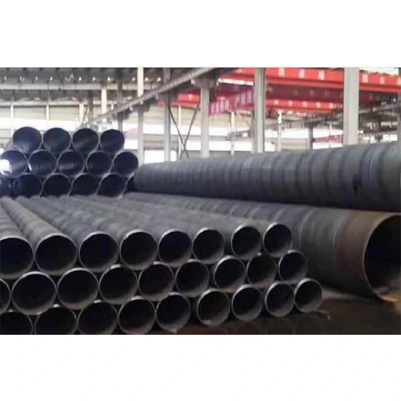 Best Selling Large Diameter 66mm-20mm Thick Steel Tube SSAW 609 mm Carbon Steel Pipe Helical Seam Spiral Welded Steel Pipe