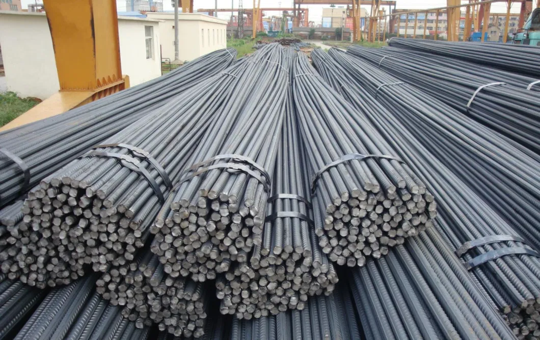 Iron Deformed Steel Bar Rod Grade 60 Ss400 S355 HRB335 HRB400 HRB500 Hot Rolled Steel Rebar for Building Construction