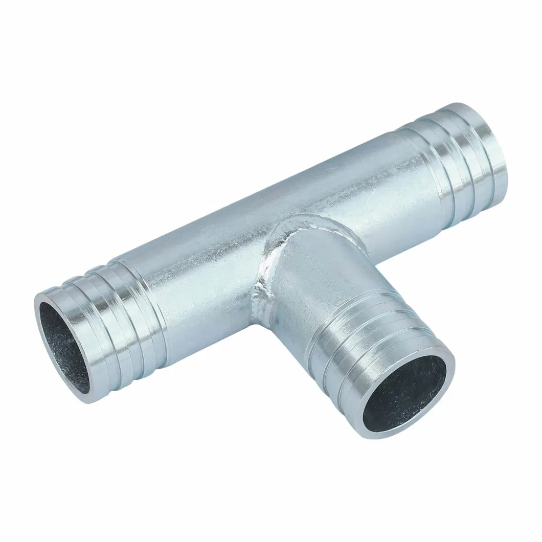 Galvanized Trench Pipe Fittings with The Same Caliber Positive Tee