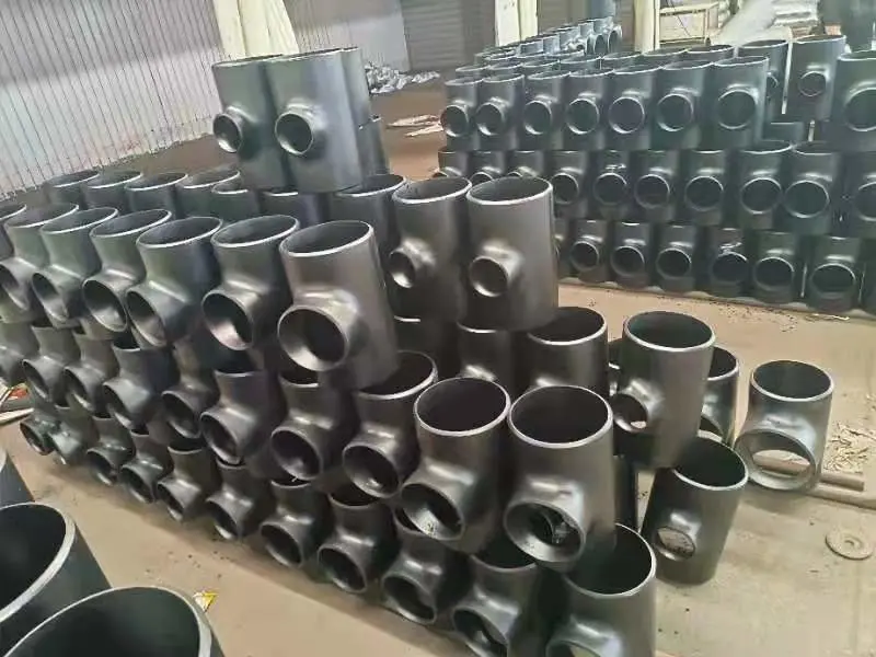 Equal Mild ASME B16.9 Wpb Reducing Seamless Forged Carbon Black Steel Butt-Welding Pipe Fitting Straight Reducer Tee