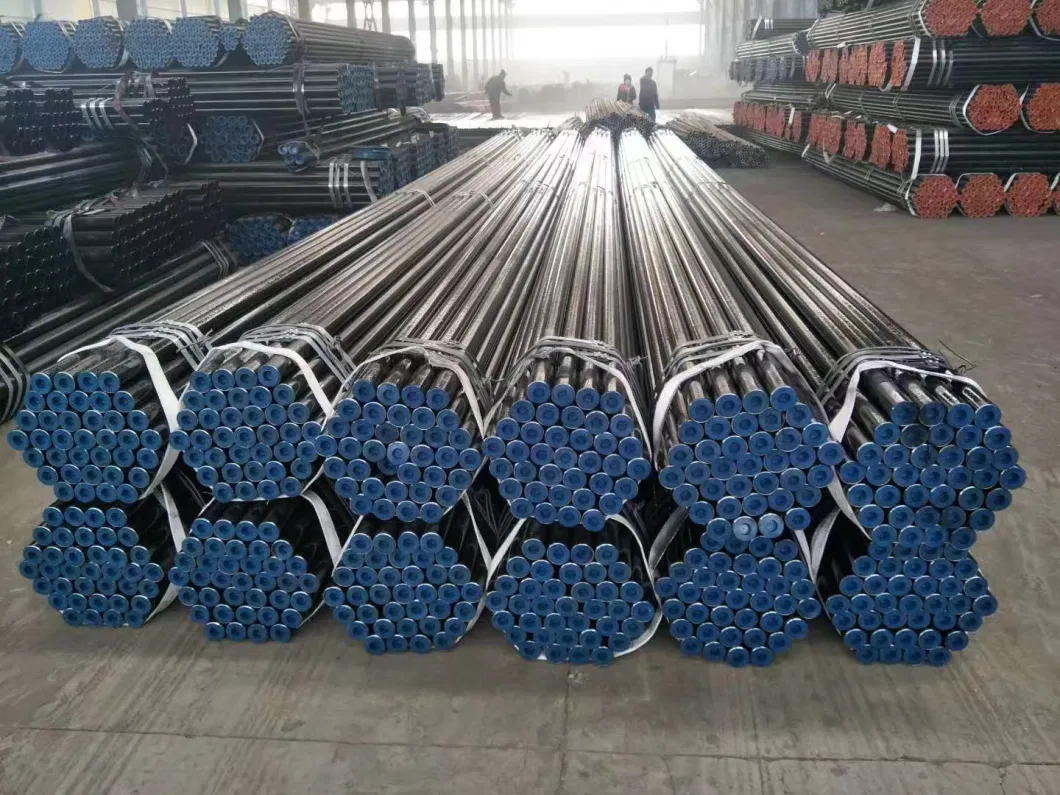 Steel Pipe Suppliers API 5L ASTM A106 A53 Q195 Q215 Q235B 1045 Sch40 Sch80 Hot Rolled Welded or Seamless Carbon Steel Pipe Ms CS Seamless Pipe Tube Price