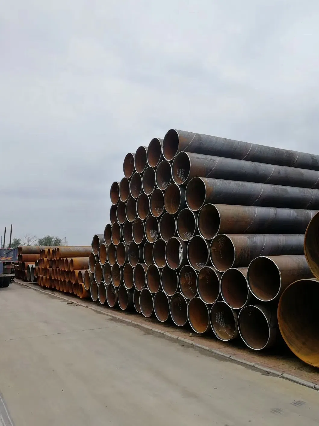 as Nes3678/9, Gr. 250/L15, Spiral Welded Pipe Steel Pipe for Marine, Piling