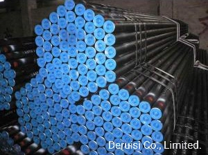 Round Square Rectangular Welded Carbon Steel Pipe Tube ERW SSAW LSAW Seamless ASTM A106/API 5L Gr. B Sch40 Sch80